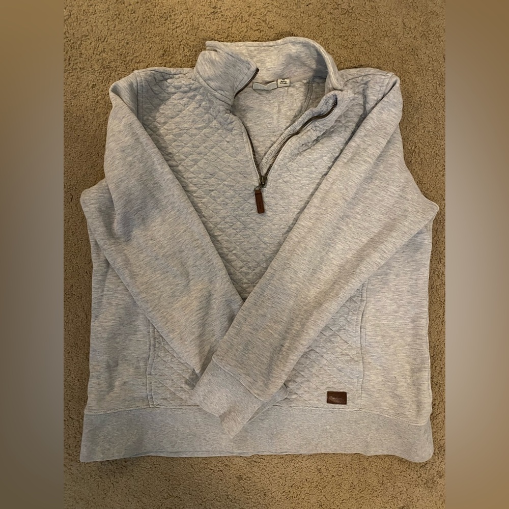 L.L. Bean quilted pullover